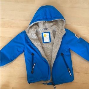 Mini Boden boys 4-5Y winter jacket
